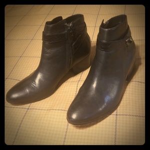 Coach Black Booties